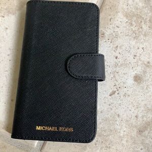Michael Kors black phone case